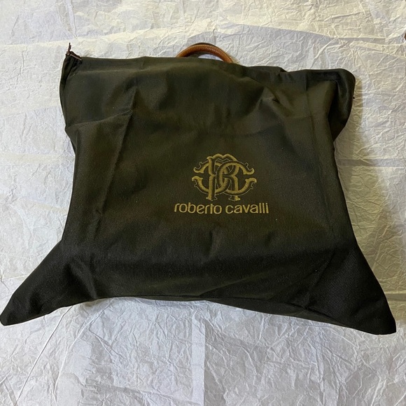 Roberto Cavalli Round Leather Satchel - Picture 13 of 15